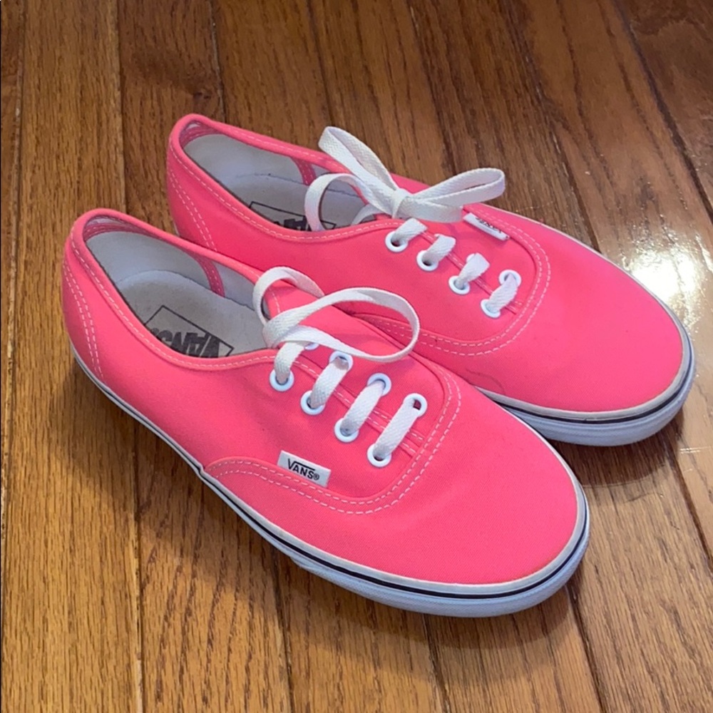 Hot pink Vans